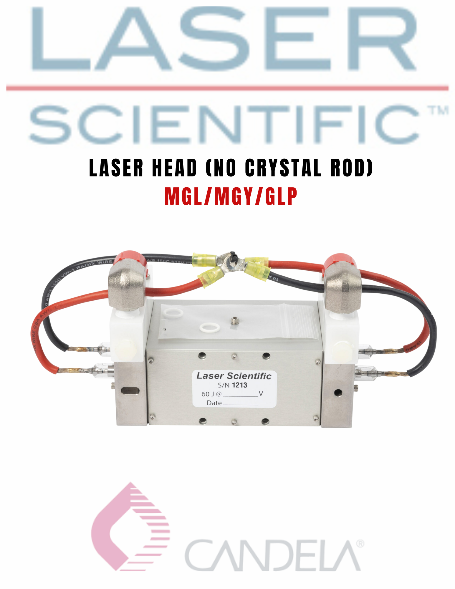 Candela Laser Head for GL/GLP/MGY/MGL 7121-00-7120