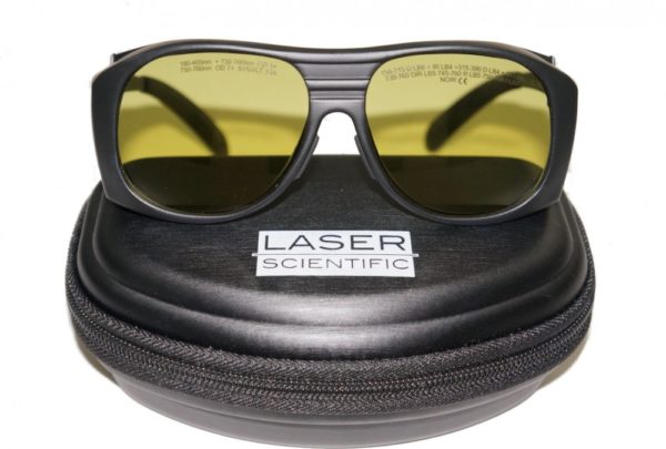 Alexandrite Laser Safety Glasses - 755nm Green