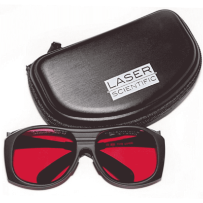 Alexandrite Laser Safety Glasses - 755nm Pink
