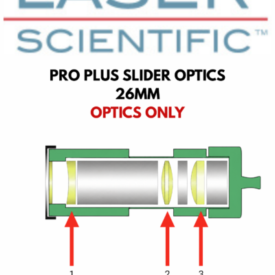 Candela GMPP Slider Optics Kit 26mm (End Cap Optics ONLY) 7123-00-0609